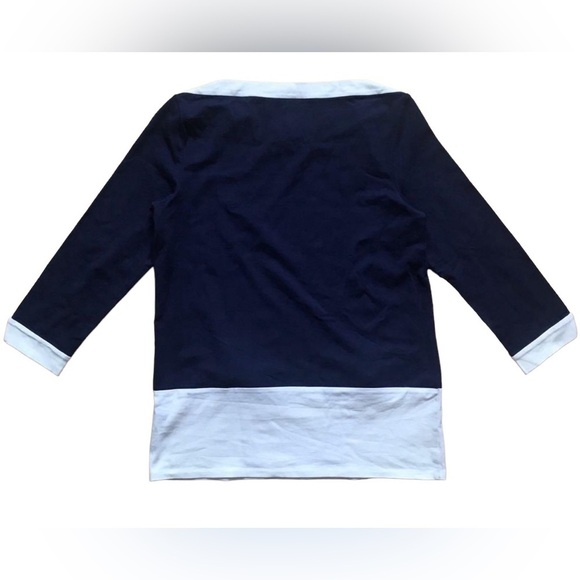 Kate Spade Navy and White Women's Top - Picture 3 of 5